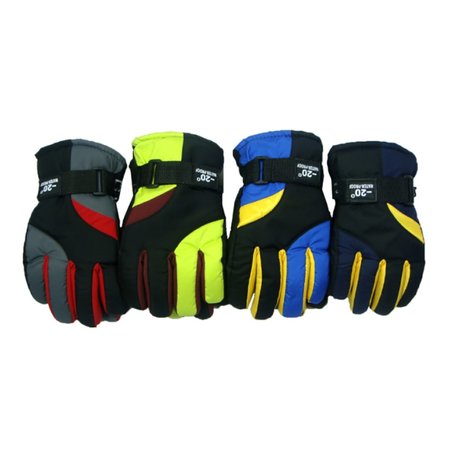 DIAMOND VISIONS Assorted Polyester Assorted Ski Gloves 05-1801